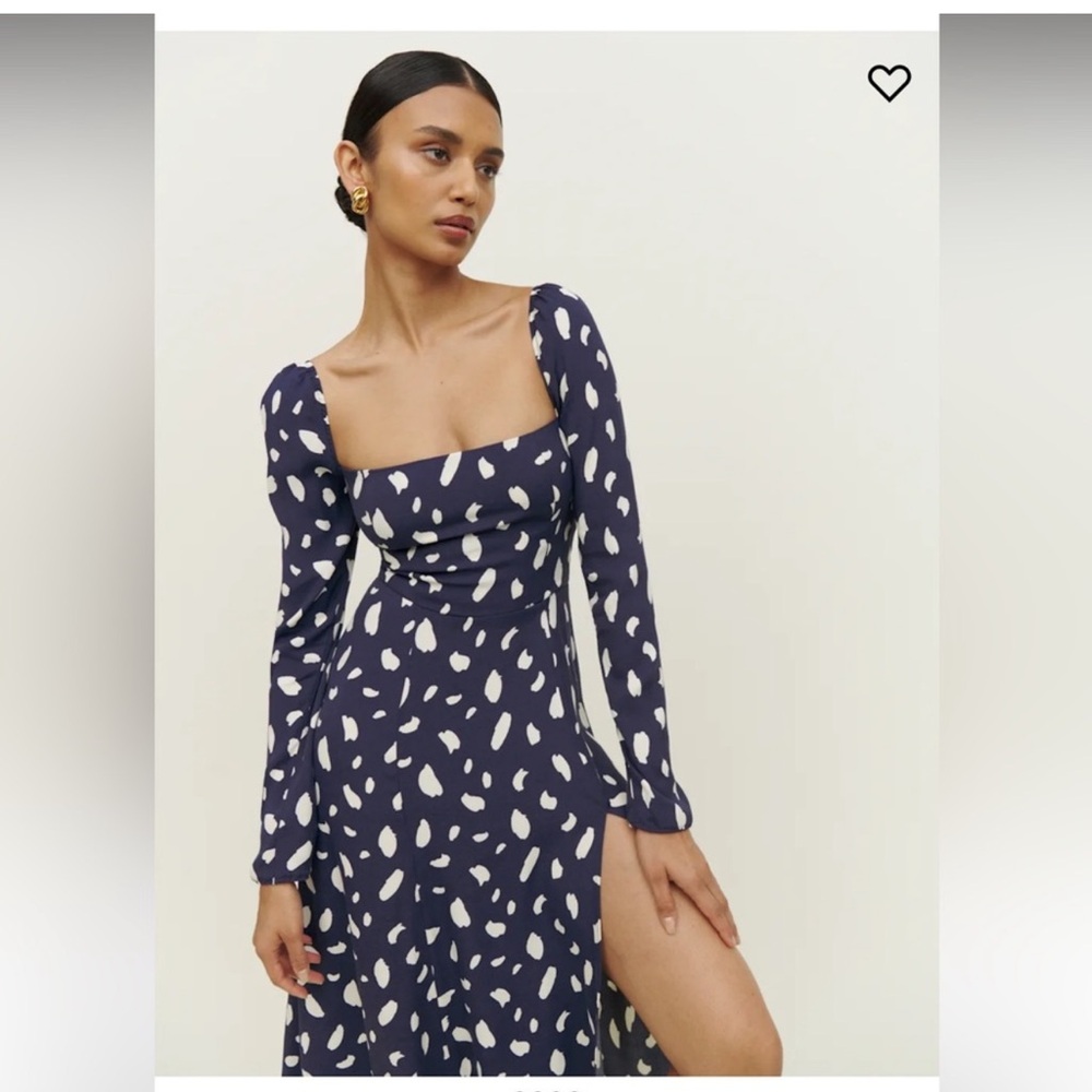 Reformation Sigmund Splatter Dress